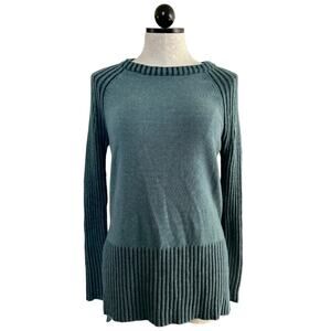 Smartwool Ripple Creek Ribbed Pullover Tunic Sweater Wool Blend Size Small